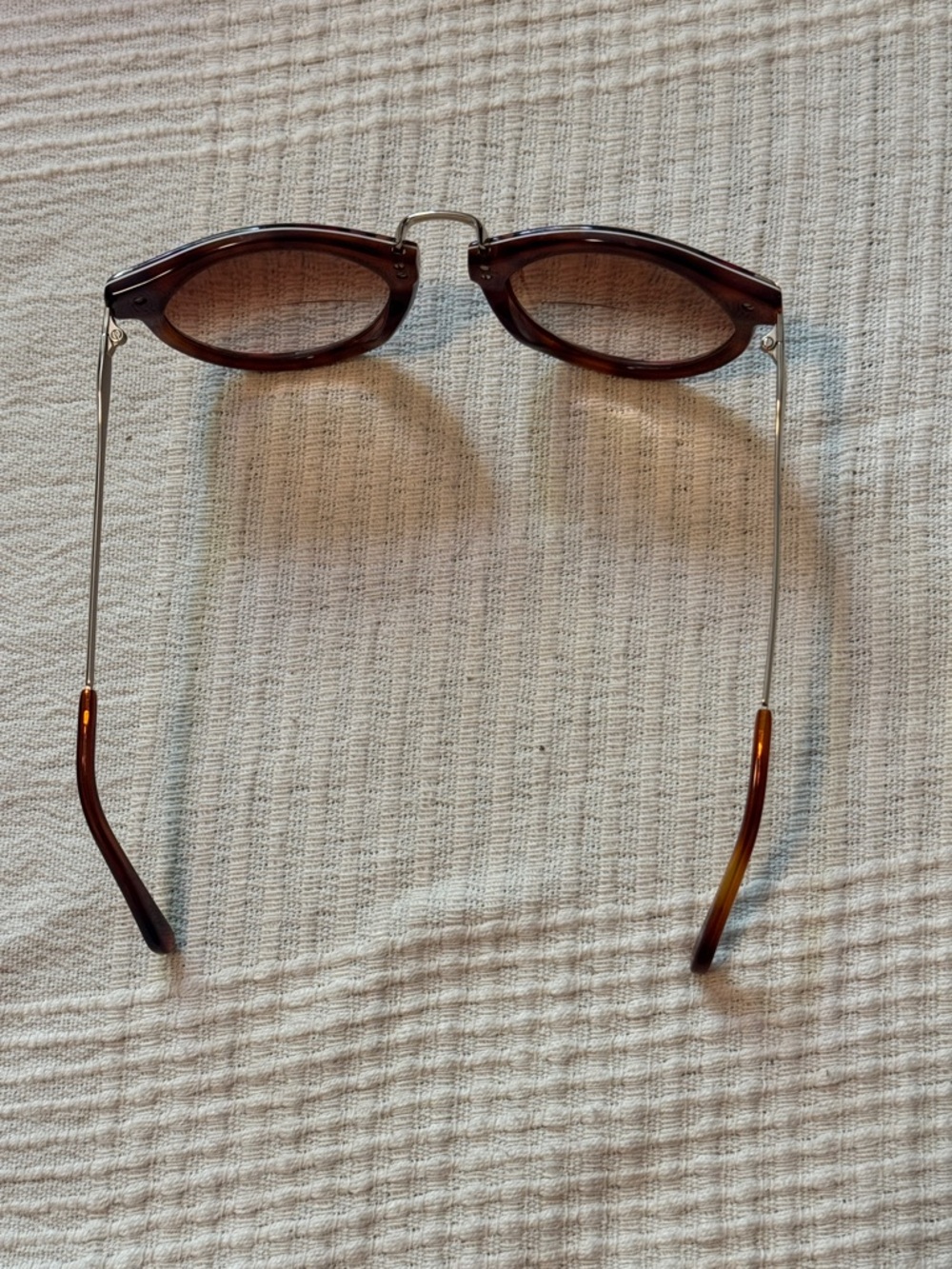 Emilio Pucci EP25 Multicolor Stripe Acetate Silver Sunglasses Frames Italy - Picture 6 of 10
